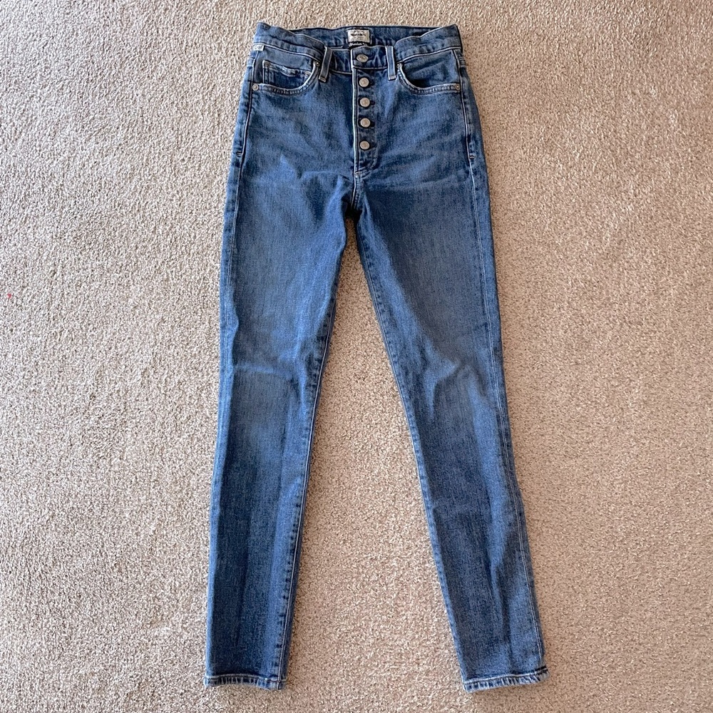 Citizens of Humanity denim Olivia high rise slim ankle jeans straight leg 25